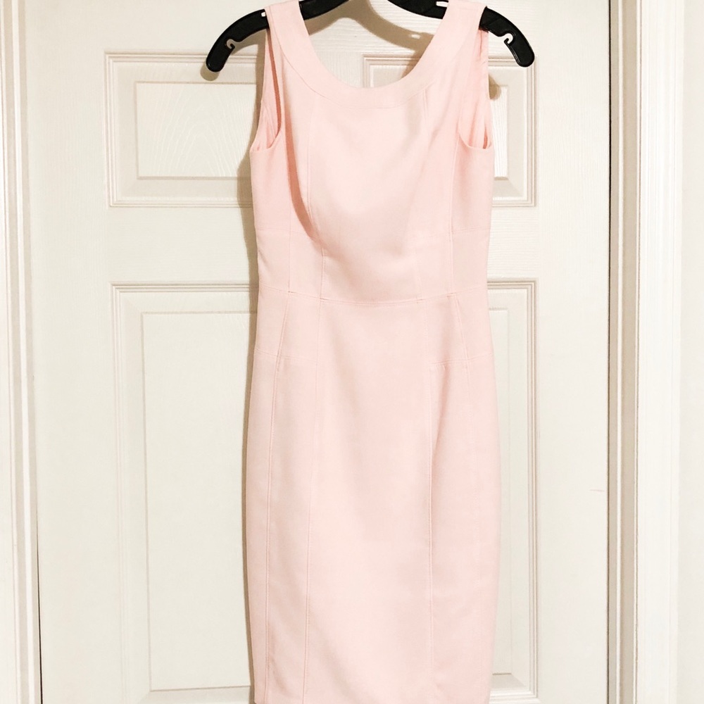 White House Black Market Blush Dress